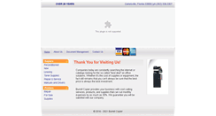 Desktop Screenshot of burrellcopier.com